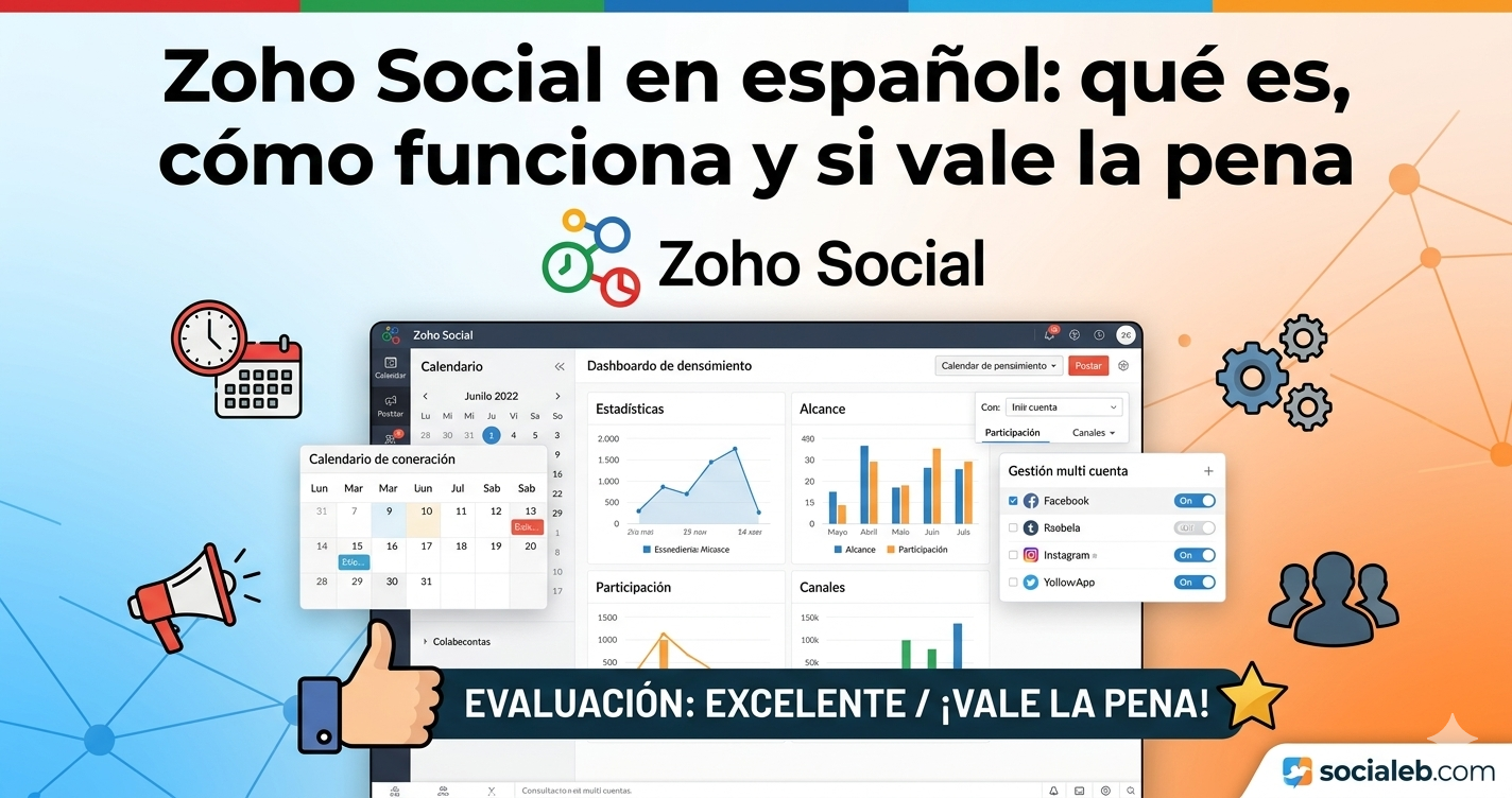 Zoho Social en español